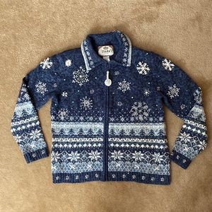Christmas/Holiday snowflake sweater